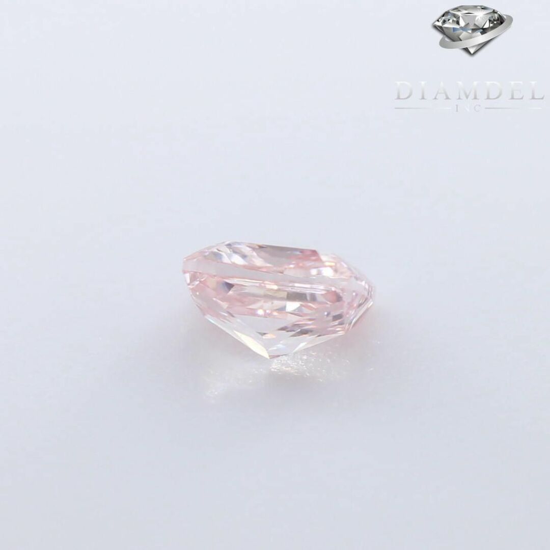 ピンクダイヤモンドルース/ FANCY PINK/ 0.19 ct. GIA 1