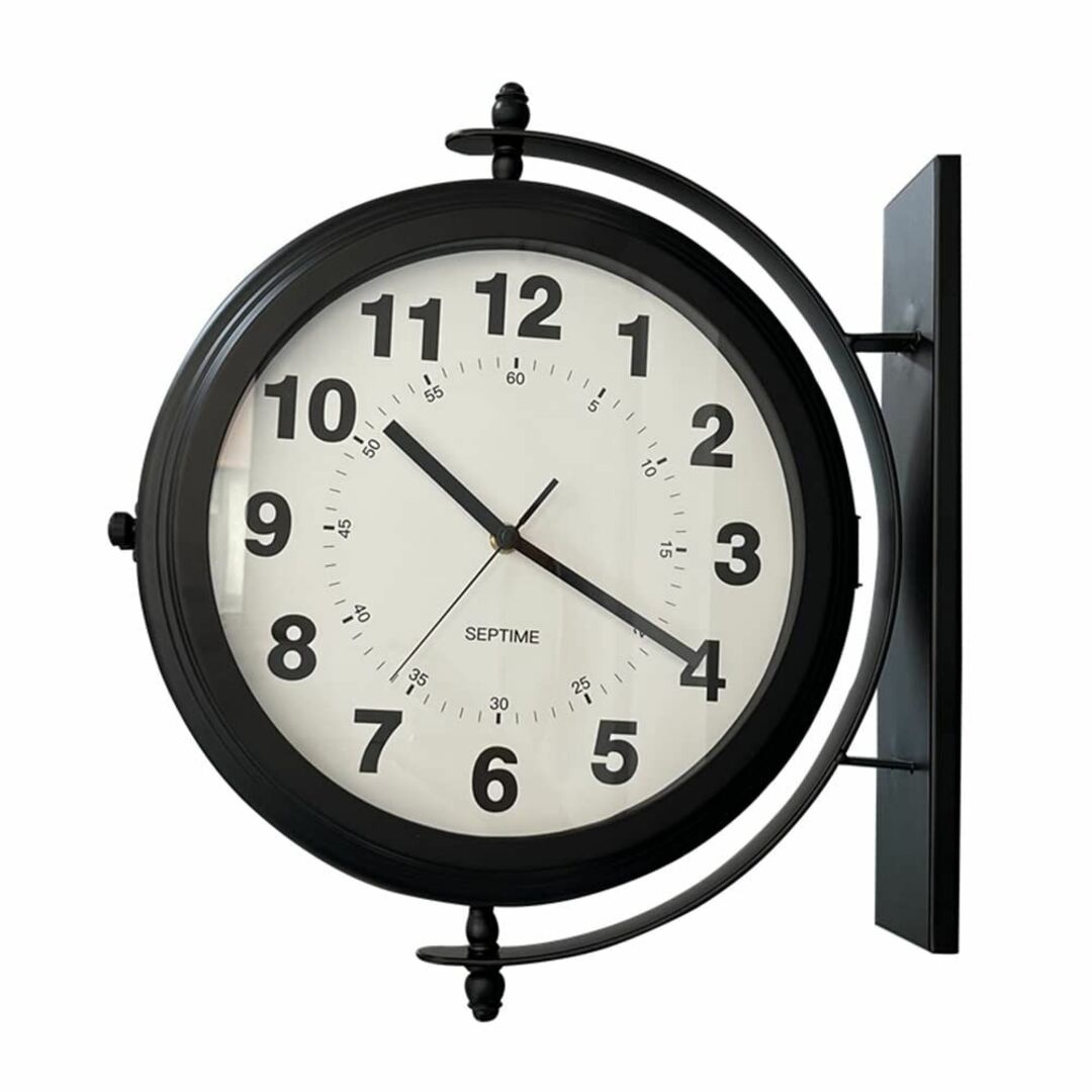 【新着商品】両面時計 壁掛け 時計 オシャレ 壁 屋外 時計 アンティーク 両面
