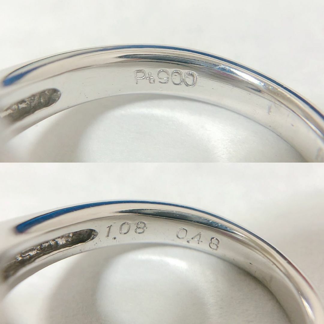 ☆鑑別結果付☆ Pt900 ピンクスターサファイヤ ダイヤ レディースリング レディースのアクセサリー(リング(指輪))の商品写真