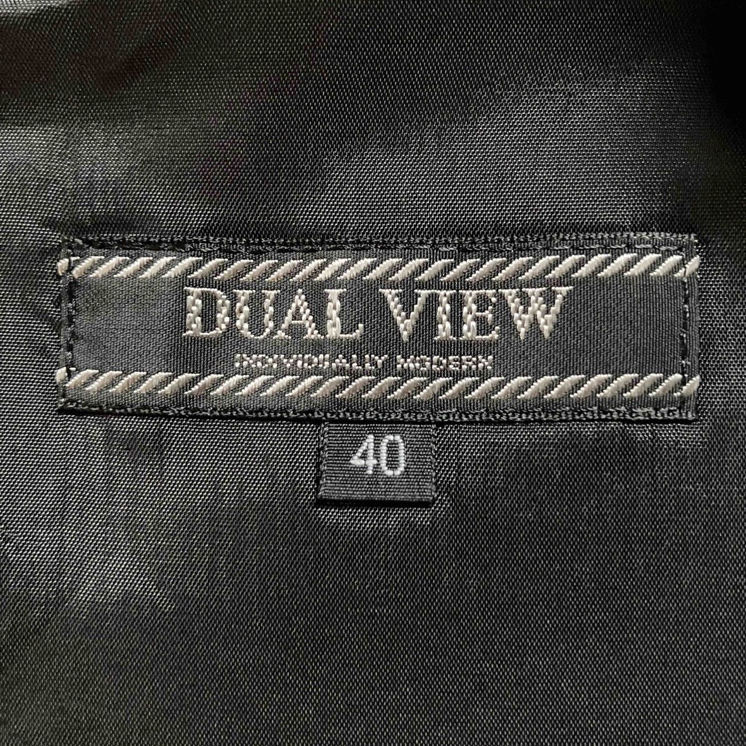DUAL VIEW(デュアルビュー)の★DUAL VIEW/デュアルヴュー★ノースリーブワンピース40(M.9号) レディースのワンピース(ひざ丈ワンピース)の商品写真