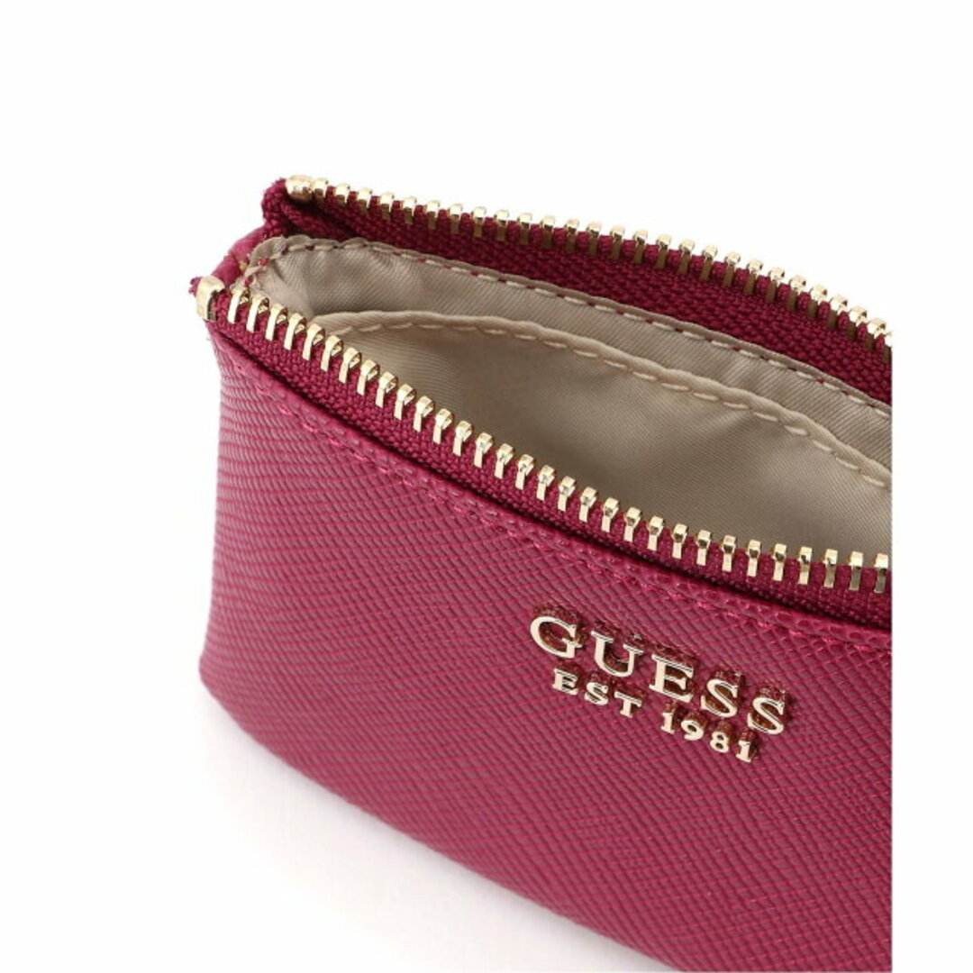 GUESS(ゲス)の【ピンク(BYB)】GUESS カードケース (W)BRYNLEE Slg Zip Pouch レディースのファッション小物(ポーチ)の商品写真