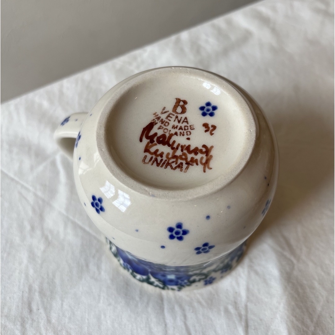新品】ポーリッシュポタリー VENA社 マグカップ ペアセット www