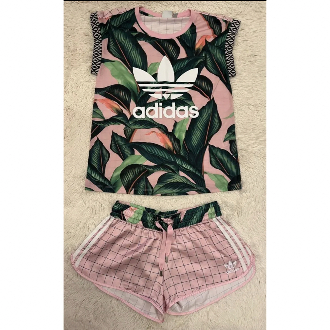 adidas(アディダス)の❤︎新品未使用❤︎addidas 花柄setup❤︎早い者勝ちです❤︎ レディースのトップス(タンクトップ)の商品写真