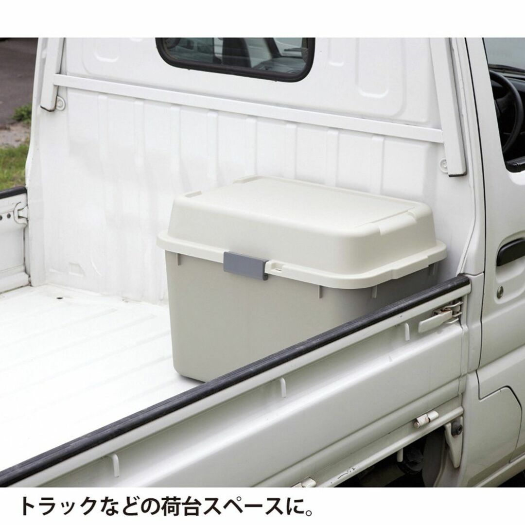【色: ライトグレー】JEJアステージ ホームボックス 日本製 家庭用 収納庫 1