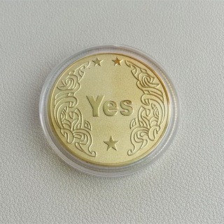 イエスノーコイン ケース付き Yes No coin ゴールド(その他)