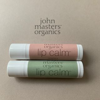 ジョンマスターオーガニック(John Masters Organics)のジョンマスターオーガニック リップカーム 2種　新品(リップケア/リップクリーム)