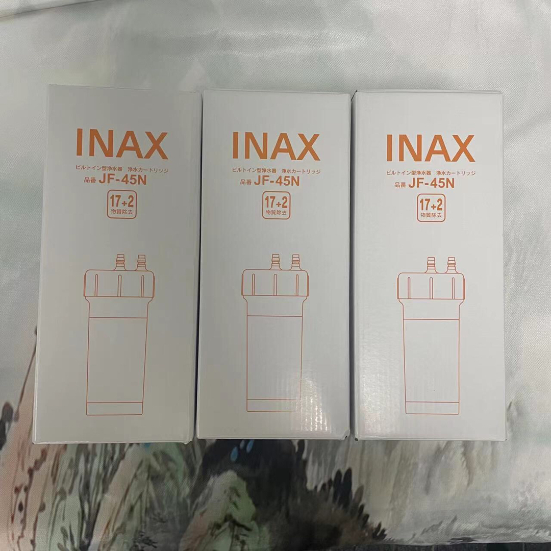 LIXIL INAX ビルトイン用 交換用浄水カートリッジ JFN 3個