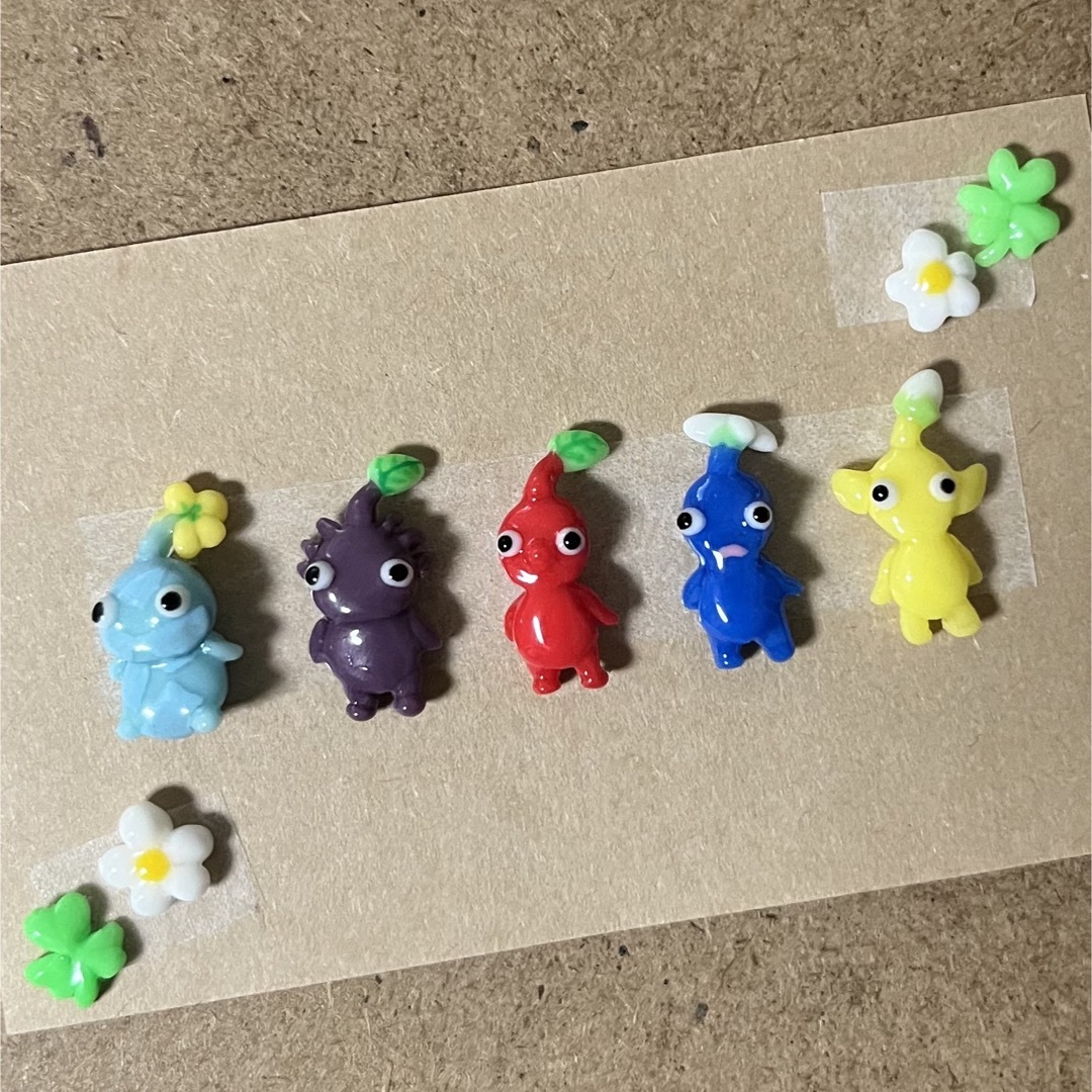 任天堂 - 3dネイルパーツ【ピクミン フラワー 氷ピクミン ゲーム 任天堂 - 3dネイルパーツ【ピクミン フラワー 氷ピクミン ゲーム
