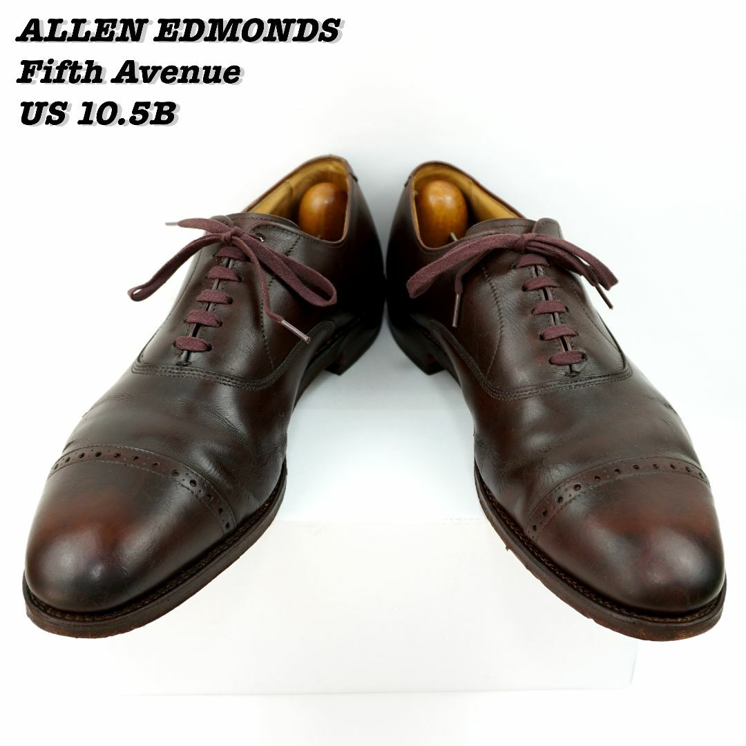 Allen Edmonds(アレンエドモンズ)のALLEN EDMONDS Fifth Avenue 1980s US10.5B メンズの靴/シューズ(ドレス/ビジネス)の商品写真