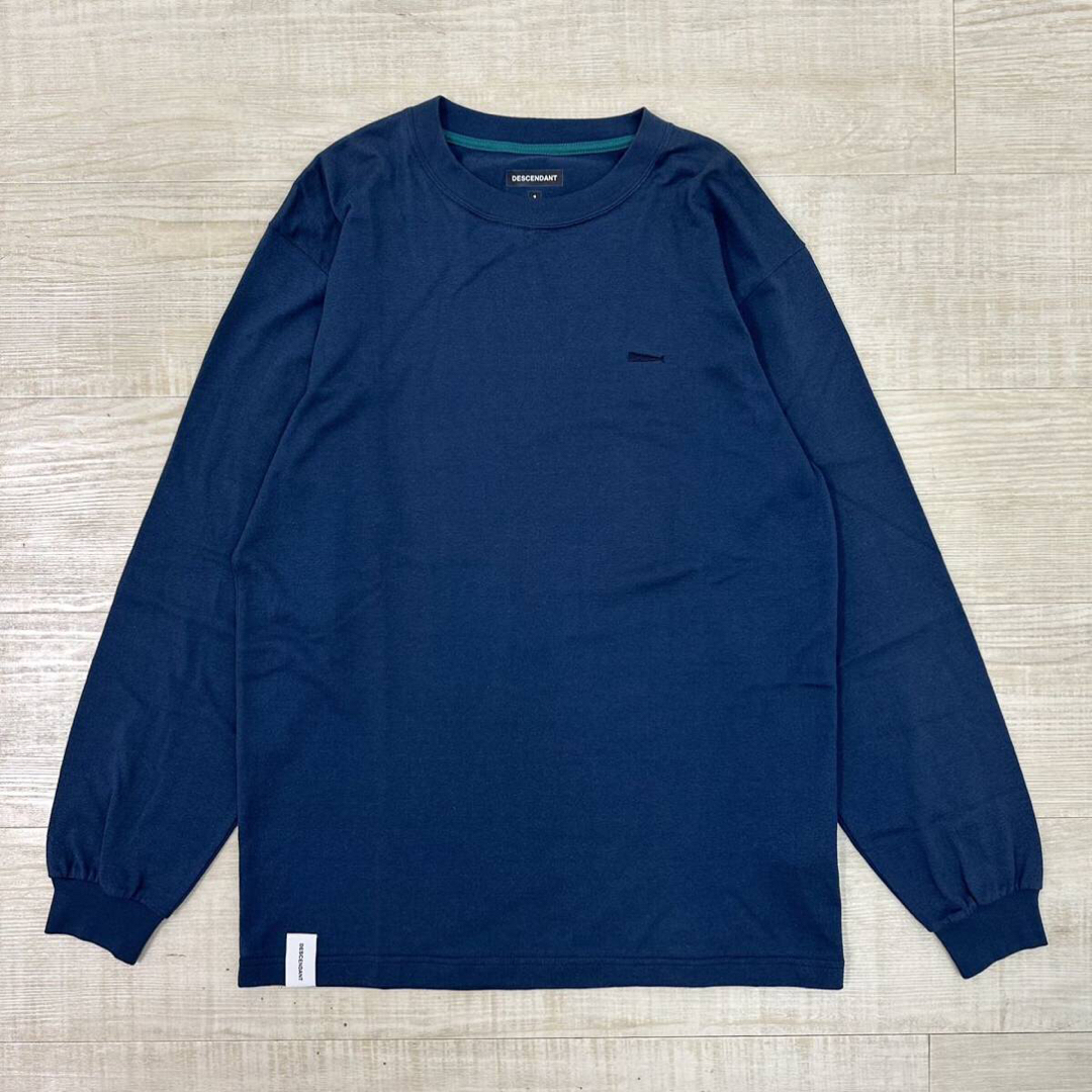 22ss 未使用 ディセンダント ロングスリーブ Tシャツ ロンT NAVY