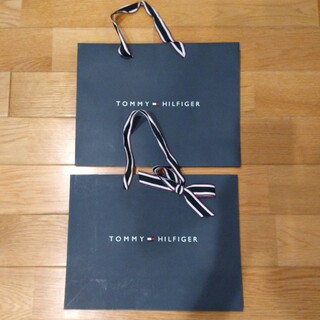 トミーヒルフィガー(TOMMY HILFIGER)のTOMMY HILFIGER 紙袋　2枚　トミーヒルフィガー(ショップ袋)