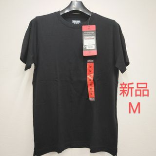 カークランド(KIRKLAND)のメンズ Tシャツ 半袖 無地 シンプル ブラック Mサイズ(Tシャツ/カットソー(半袖/袖なし))