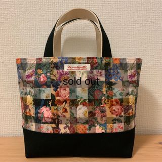 リバティ アーカイブギンガム トートバッグ Archive Gingham(バッグ)