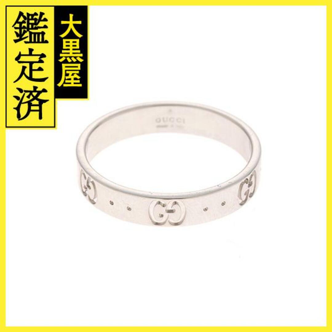 Gucci(グッチ)のグッチ  指輪・リング アイコンリング K18WG 3.9g　#18【430】 レディースのアクセサリー(リング(指輪))の商品写真