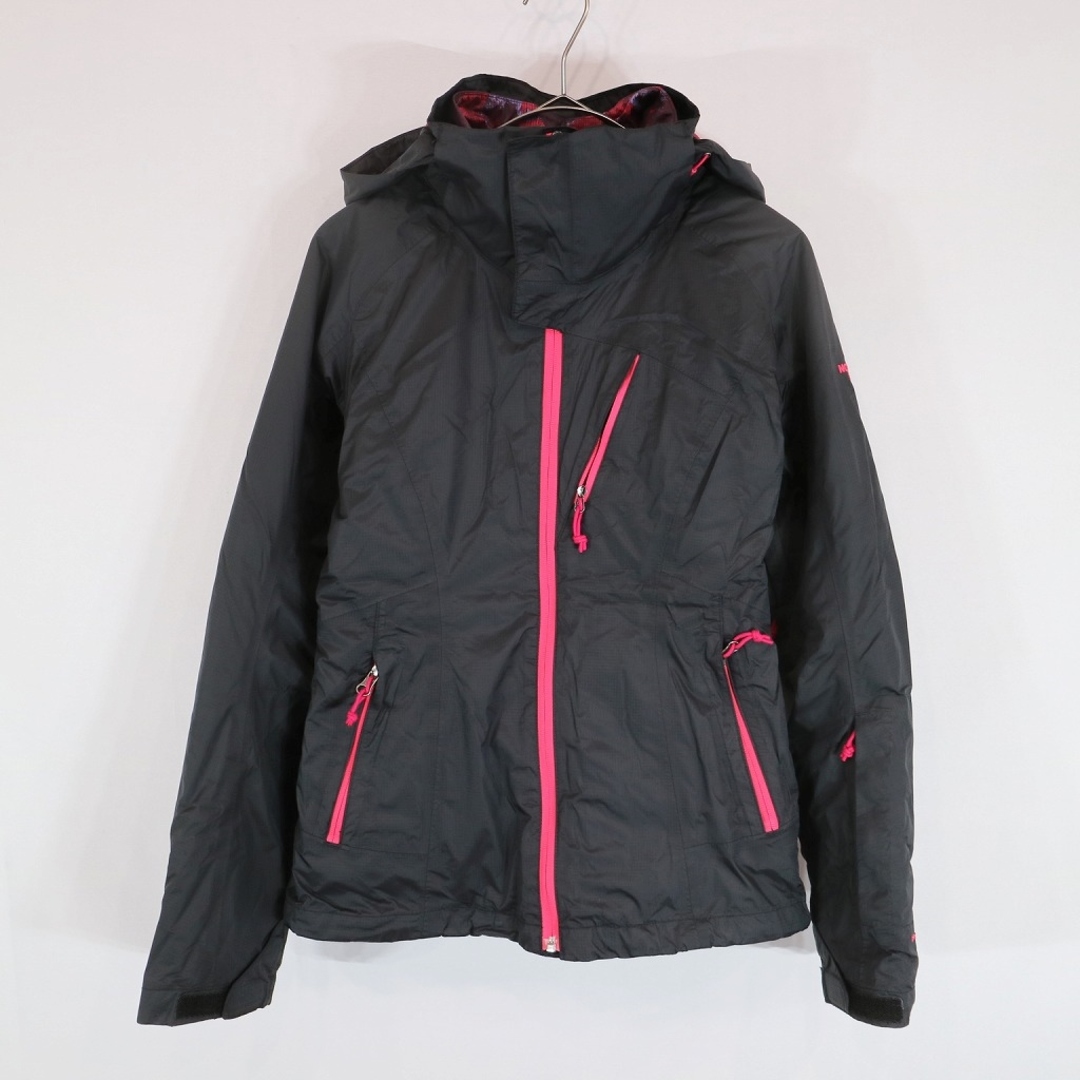 THE NORTH FACE(ザノースフェイス)のTHE NORTH FACE ノースフェイス DRYVENT ライナー付き ナイロンジャケット 防寒 アウトドア ブラック (レディース XS) 中古 古着 N5420 レディースのジャケット/アウター(ナイロンジャケット)の商品写真