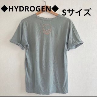 ハイドロゲン(HYDROGEN)のhydrogen ハイドロゲン　メンズ　半袖　ダメージトップス　Sサイズ(Tシャツ/カットソー(半袖/袖なし))