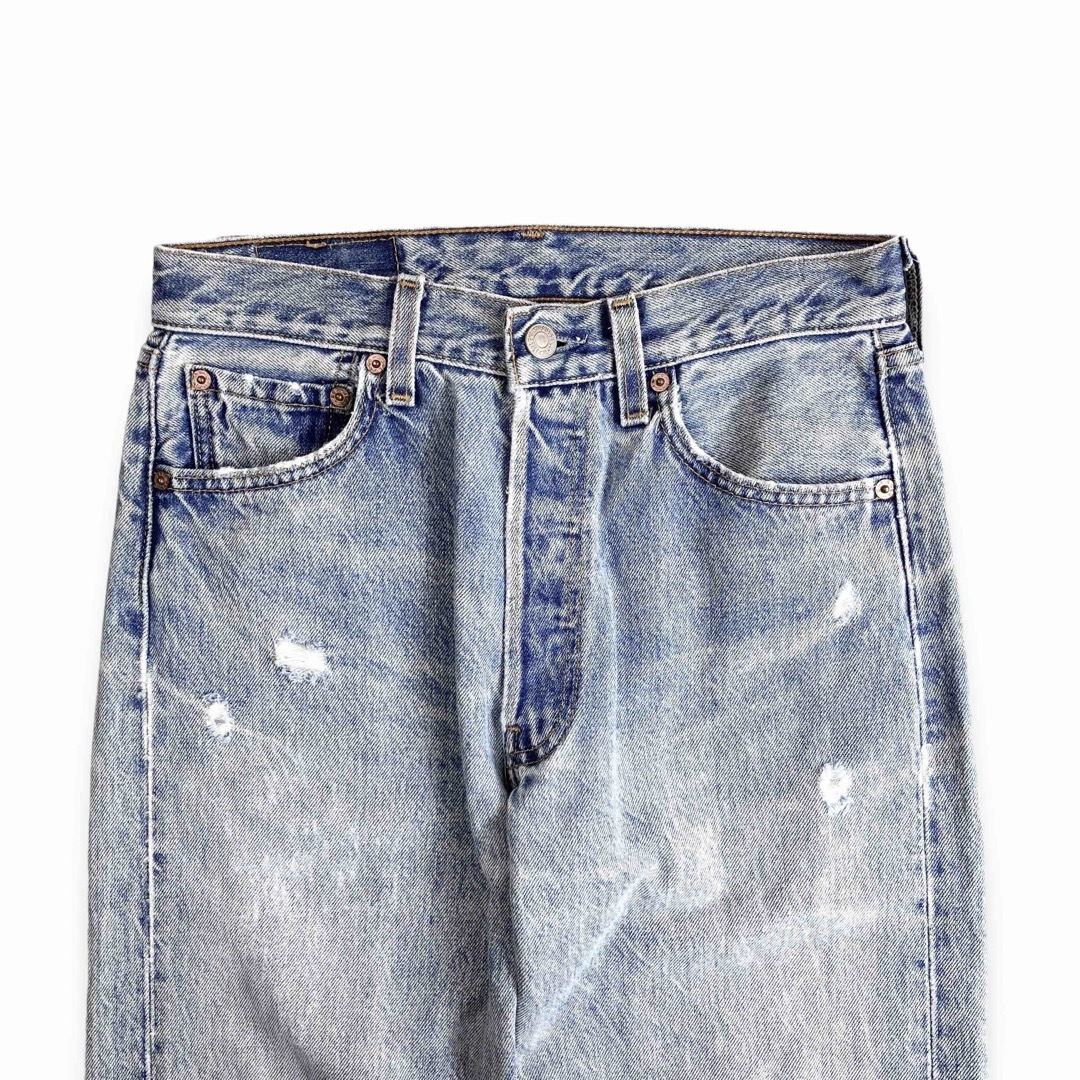 501 - 00s USA製 Levi's 501 リーバイス ヴィンテージクラッシュデニム 