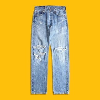 ゴーマルイチ(501)の00s USA製 Levi’s 501 リーバイス ヴィンテージクラッシュデニム(デニム/ジーンズ)