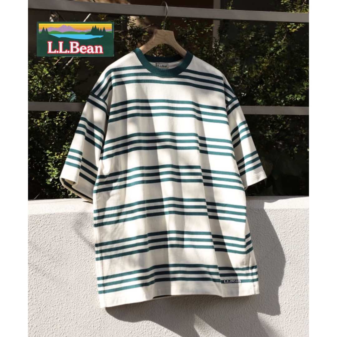 【L.L.Bean】Striped Crew neck T-shirts