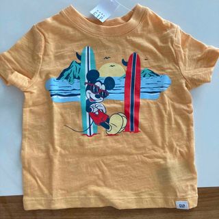 ベビーギャップ(babyGAP)のミッキー　Tシャツ　80(Ｔシャツ)