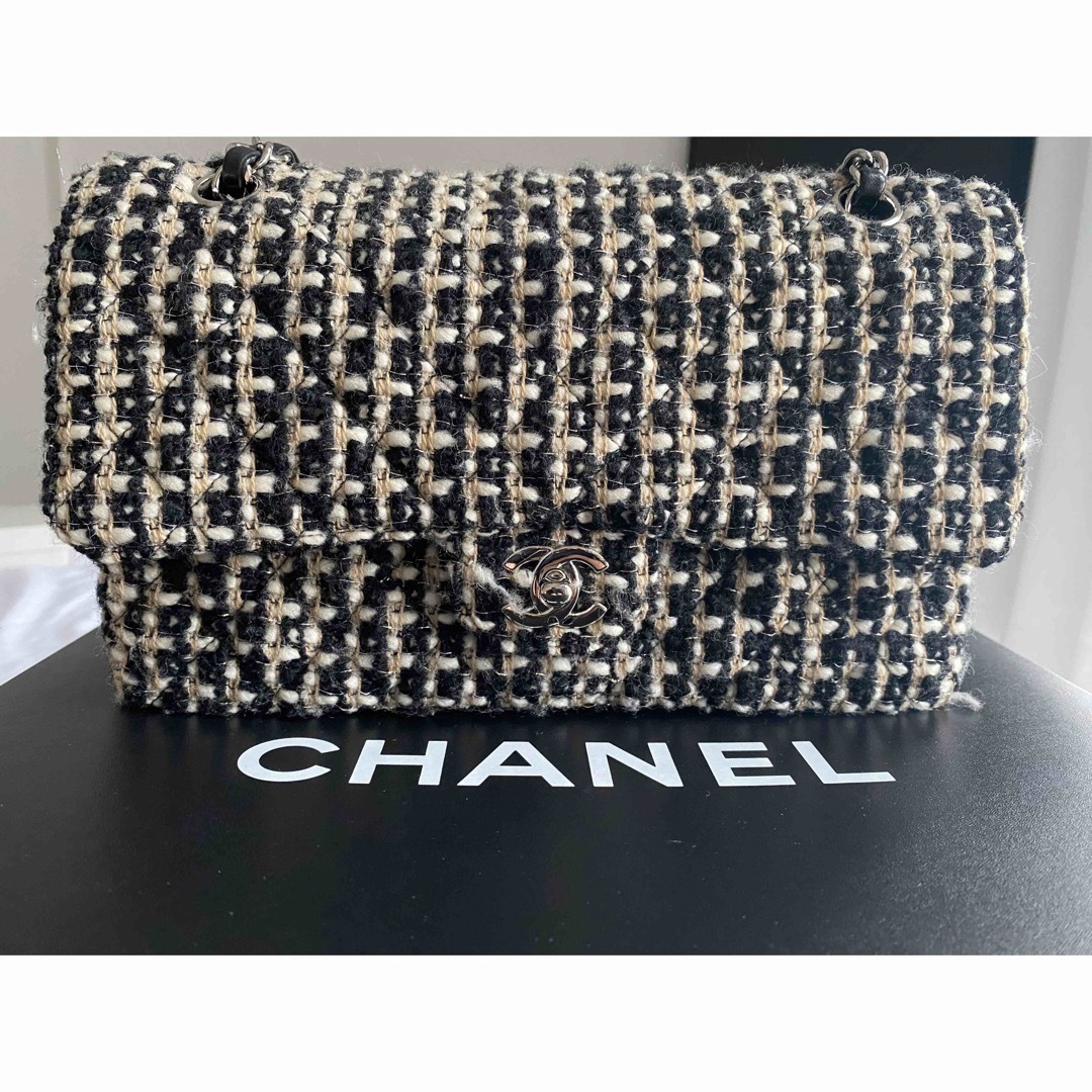 CHANEL(シャネル)のCHANEL シャネル　チェーンバック　ツイード レディースのバッグ(ショルダーバッグ)の商品写真