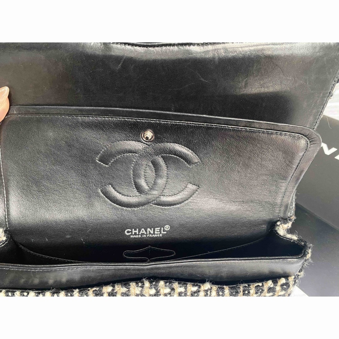 CHANEL(シャネル)のCHANEL シャネル　チェーンバック　ツイード レディースのバッグ(ショルダーバッグ)の商品写真