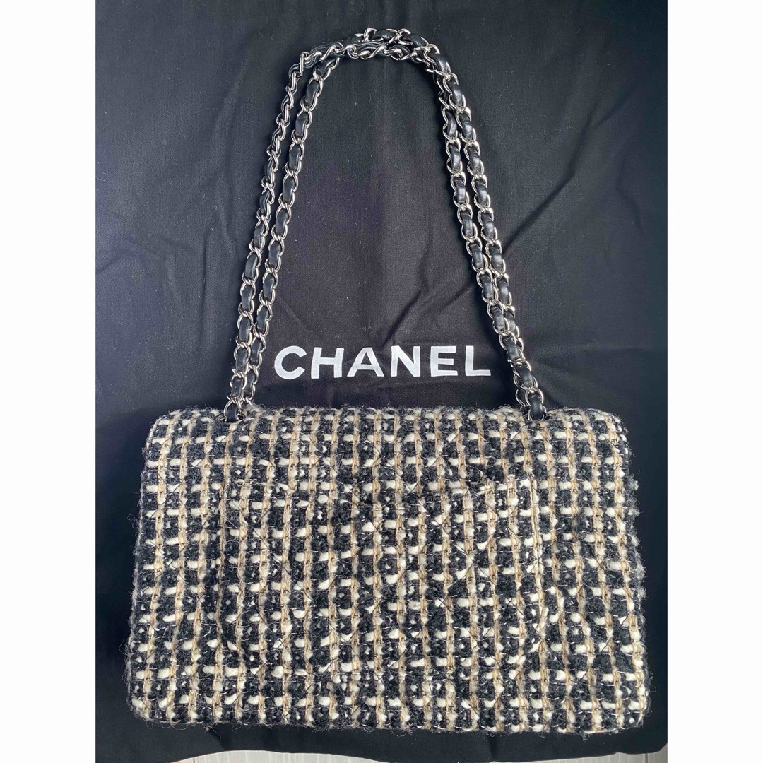 CHANEL(シャネル)のCHANEL シャネル　チェーンバック　ツイード レディースのバッグ(ショルダーバッグ)の商品写真