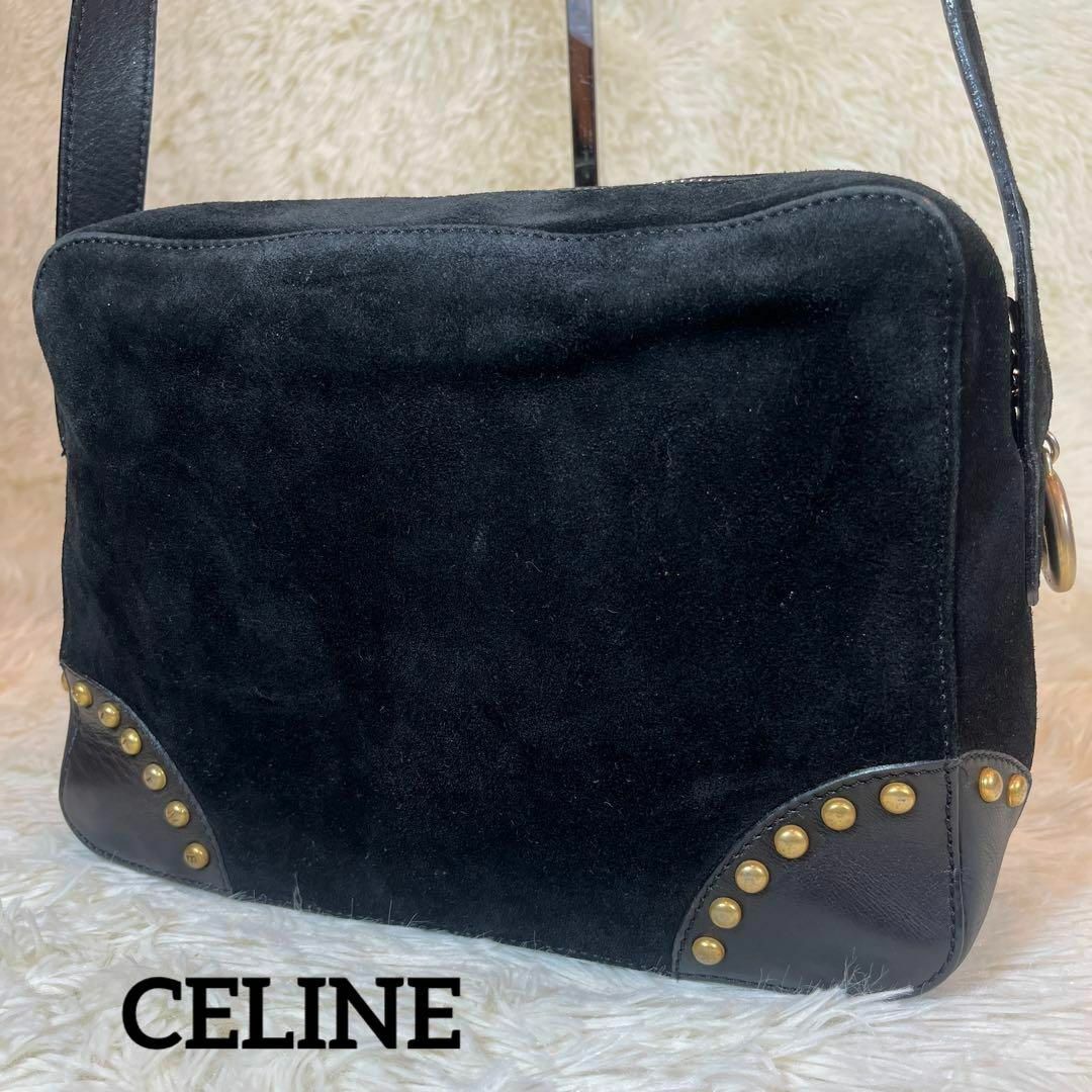 美品 CELINE ショルダーバッグ スエード - www.sorbillomenu.com