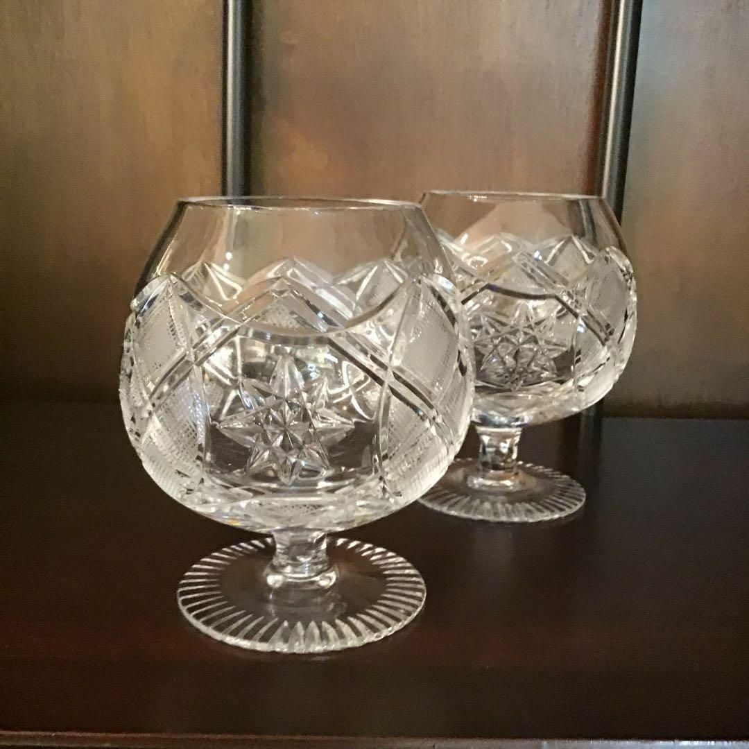 アンティーク　ブランデーグラスグラス/カップ