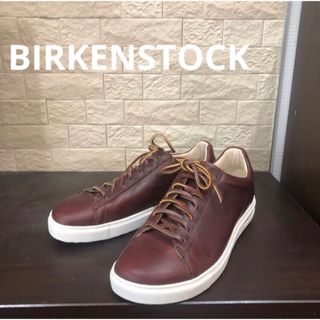 新品未使用　ビルケンシュトック　BIRKENSTOCK レザースニーカー　替紐付