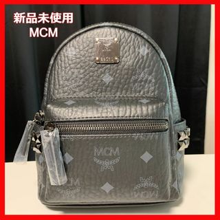 MCM - 期間限定お値下げ中‼️ MCM リュック グレー 美品の通販|ラクマ