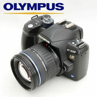 オリンパス(OLYMPUS)のオリンパス OLYMPUS E-520 レンズキット 一眼レフ カメラ 中古(デジタル一眼)