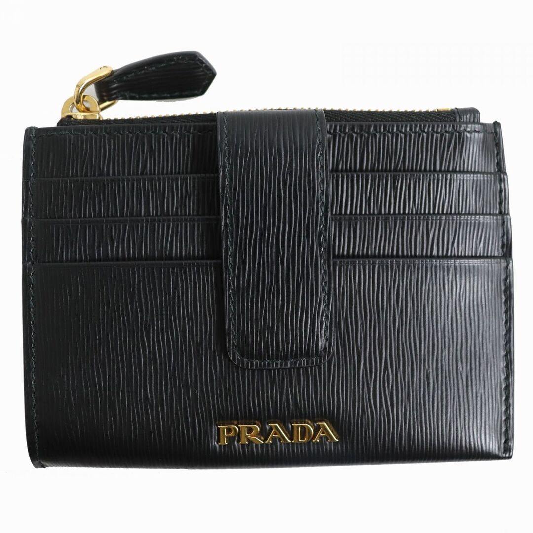 PRADA - 極美品△PRADA プラダ 1ML047 ロゴ金具付き サフィアーノ