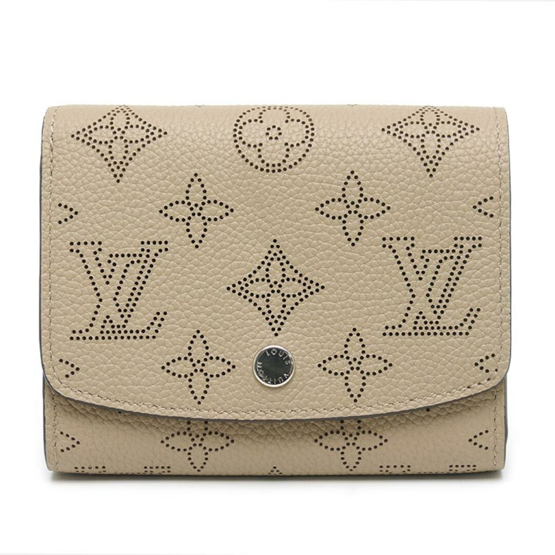 ルイヴィトン LV ポルトフォイユ･イリス モノグラムマヒナ ガレ ベージュ