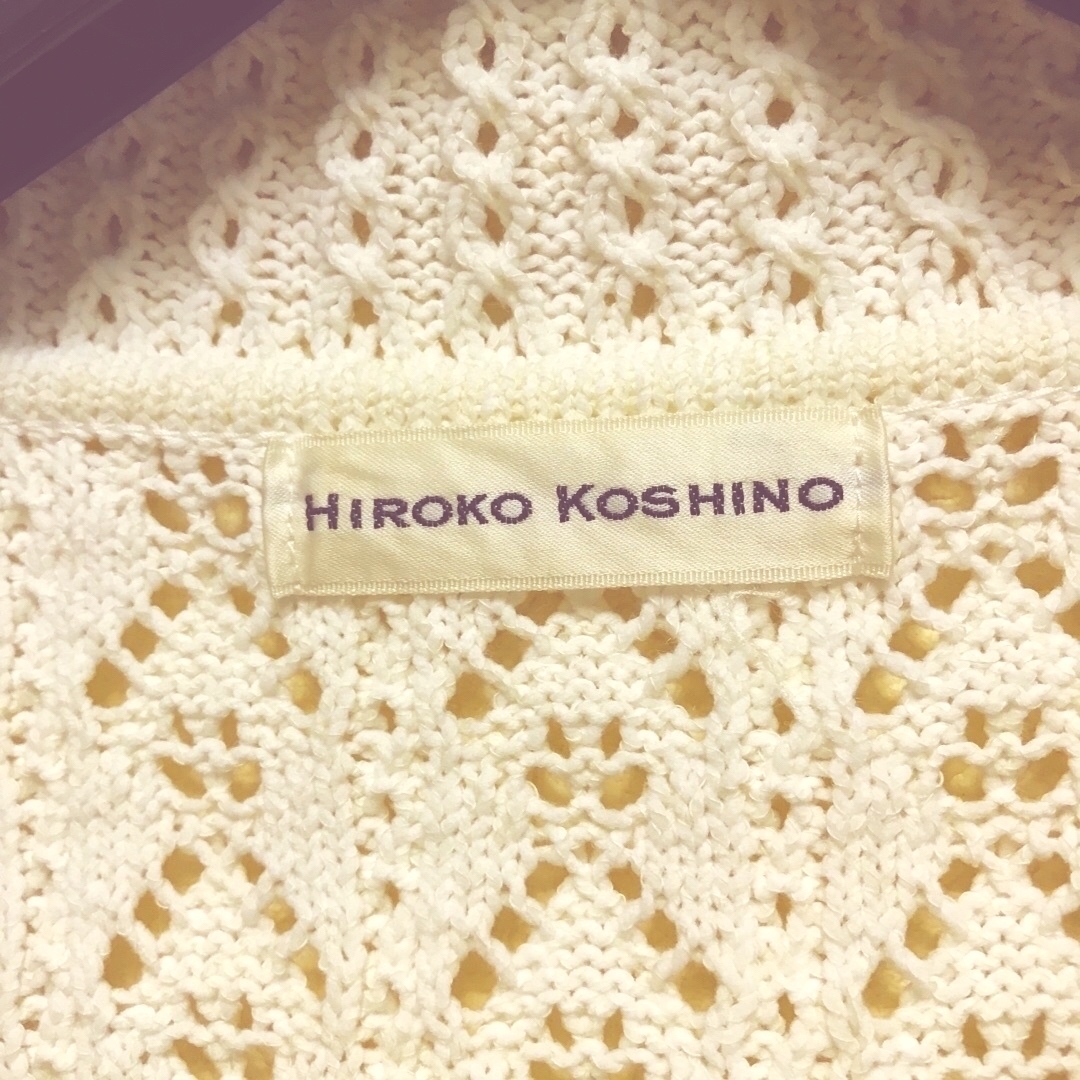 HIROKO  KOSHINO  ヒロココシノ　ニットジャケット