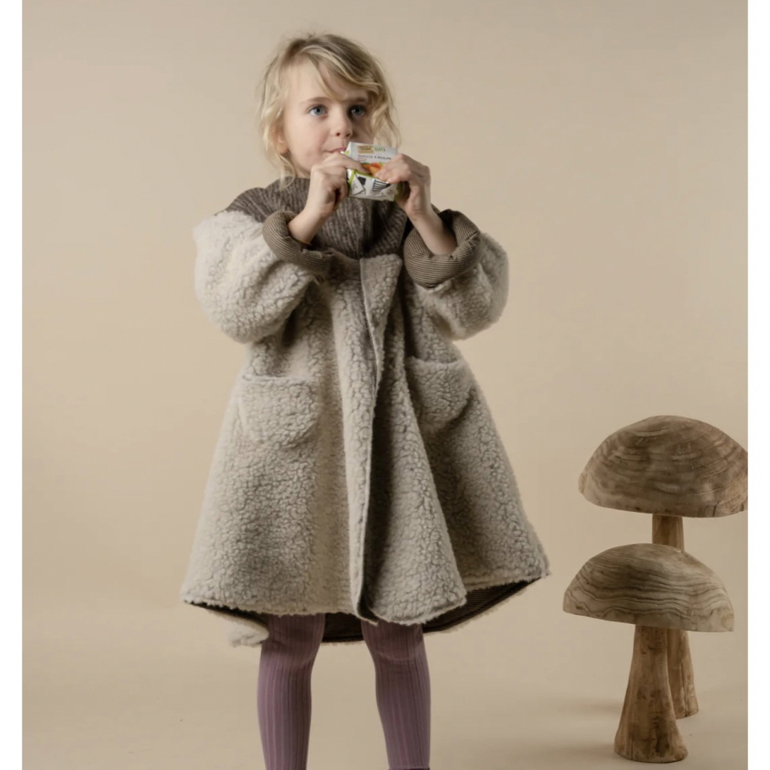 hello lupo Bell coat bianco 2-3y