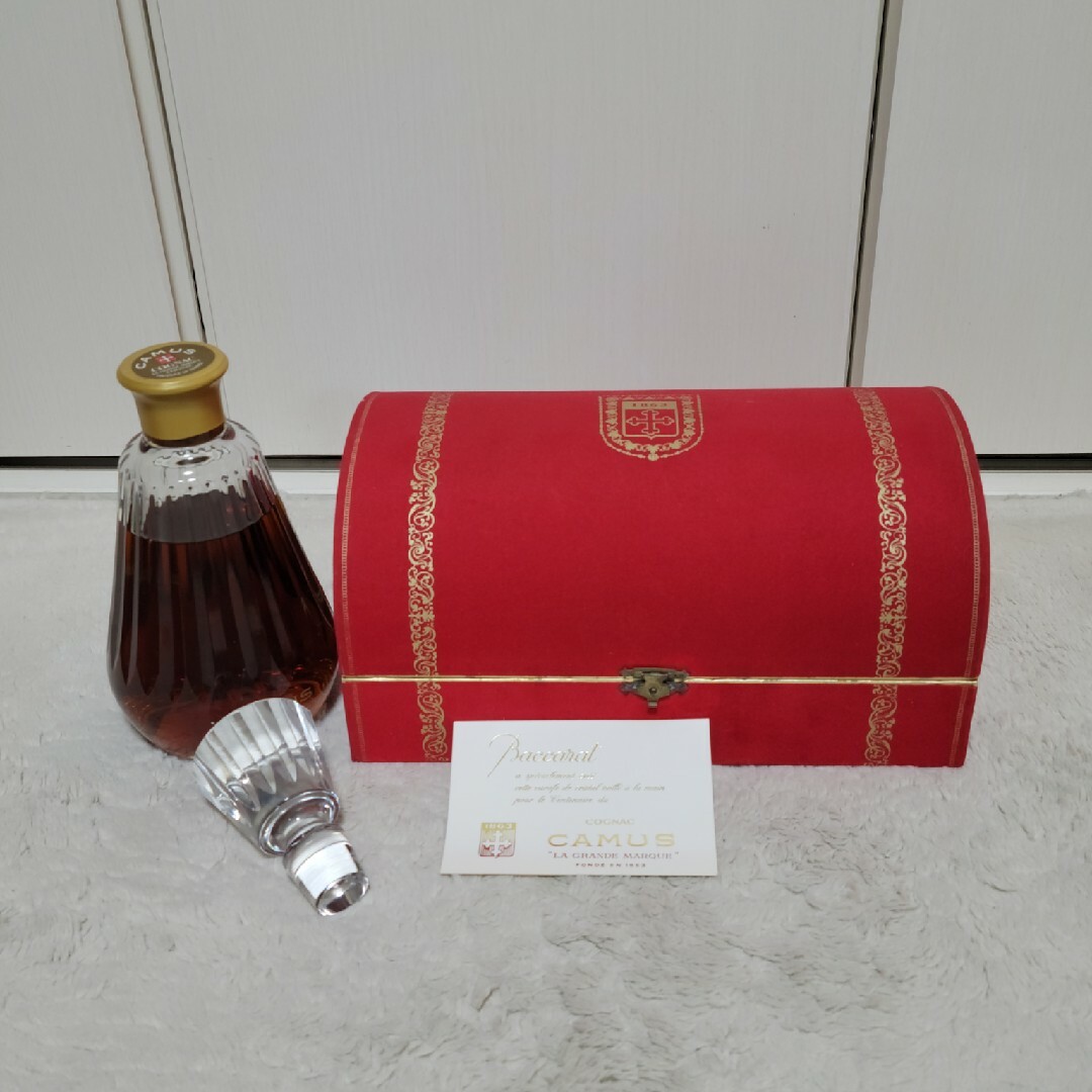 CAMUS カミュ Baccarat バカラ COGNAC コニャック 1863