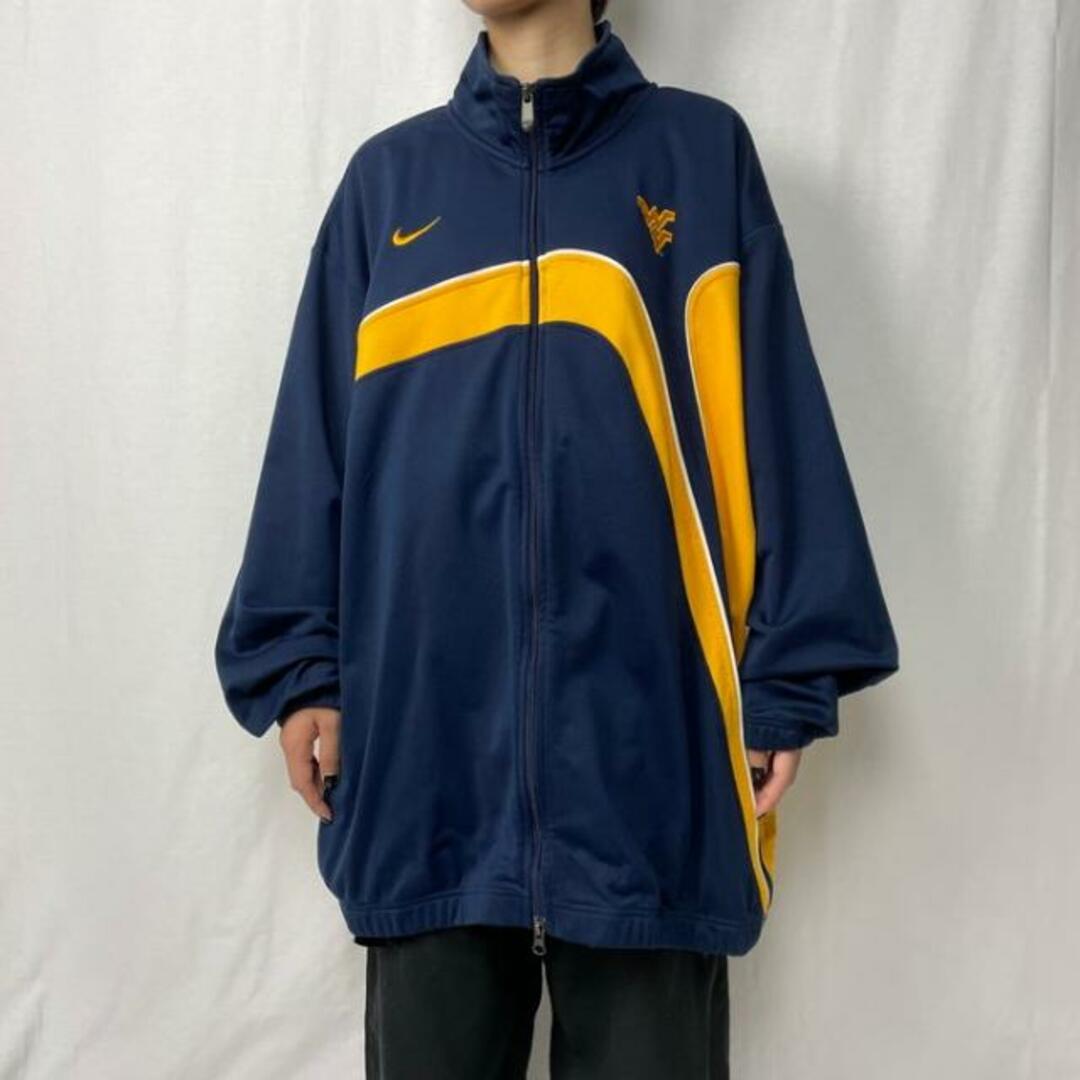 90~00年代 NIKE TEAM ナイキ チーム WEST VIRGINIA ジャージ トラックジャケット メンズ2XL