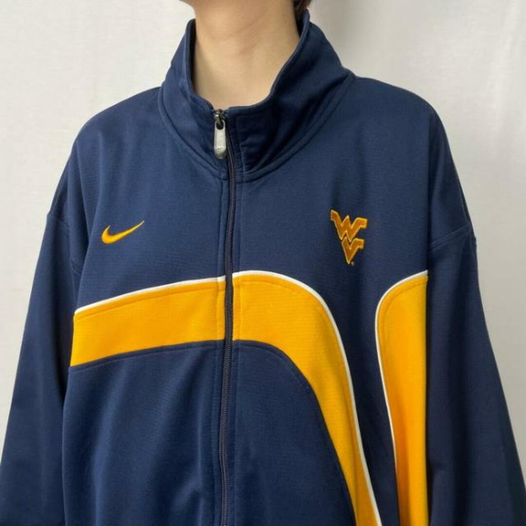 90~00年代 NIKE TEAM ナイキ チーム WEST VIRGINIA ジャージ トラックジャケット メンズ2XL