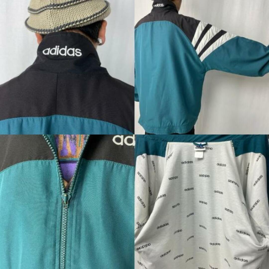 90年代 adidas アディダス パフォーマンスロゴ ポリエステル トラックジャケット メンズL-XL相当
