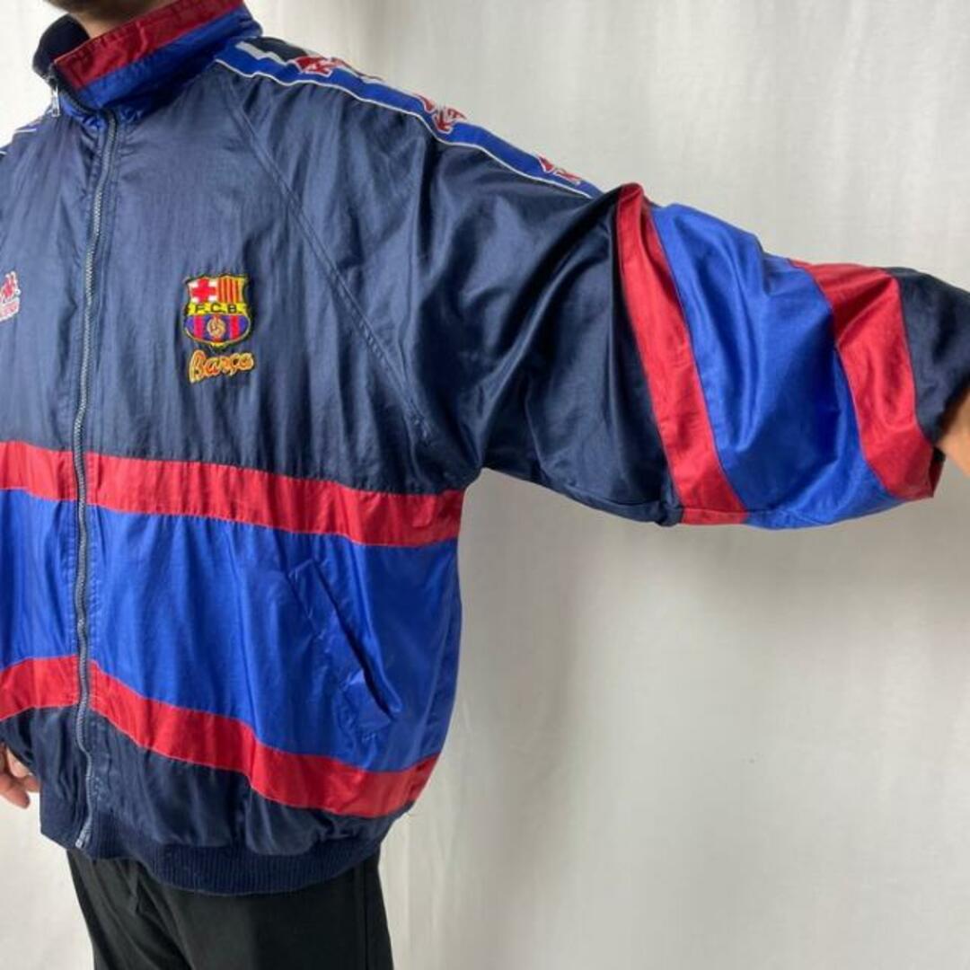 90年代 FC BARCELONA Kappa バルセロナ カッパ ポリエステル トラックジャケット メンズXL