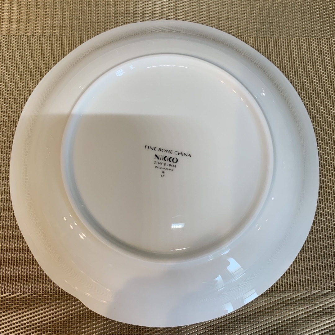 NIKKO - NIKKO FINE BONE CHINA LOTUS パスタプレート2枚セット NIKKO - NIKKO FINE BONE CHINA LOTUS パスタプレート2枚セット