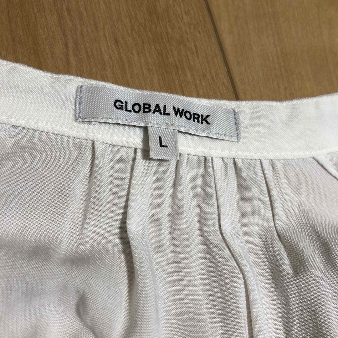 GLOBAL WORK(グローバルワーク)のGLOBAL WORK  刺繍ブラウス  Lサイズ レディースのトップス(シャツ/ブラウス(長袖/七分))の商品写真