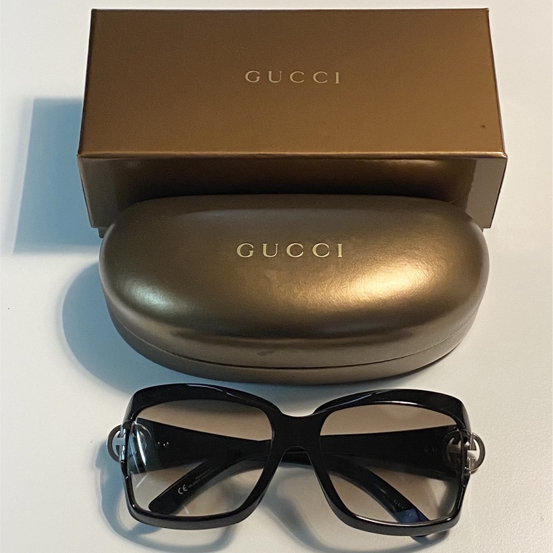 GUCCI グッチ サングラス GG2598/S ブラック ケース付き | フリマアプリ ラクマ