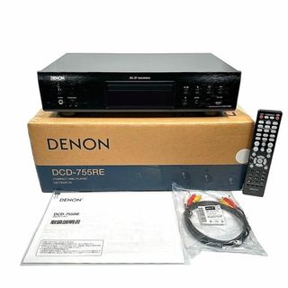 優良美品 Denon CDプレーヤー エントリークラス DCD-755RE-K