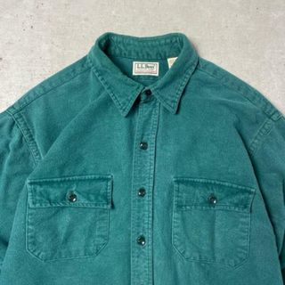 エルエルビーン L.L.Bean 長袖 シャモアクロスシャツ メンズXL /eaa367464