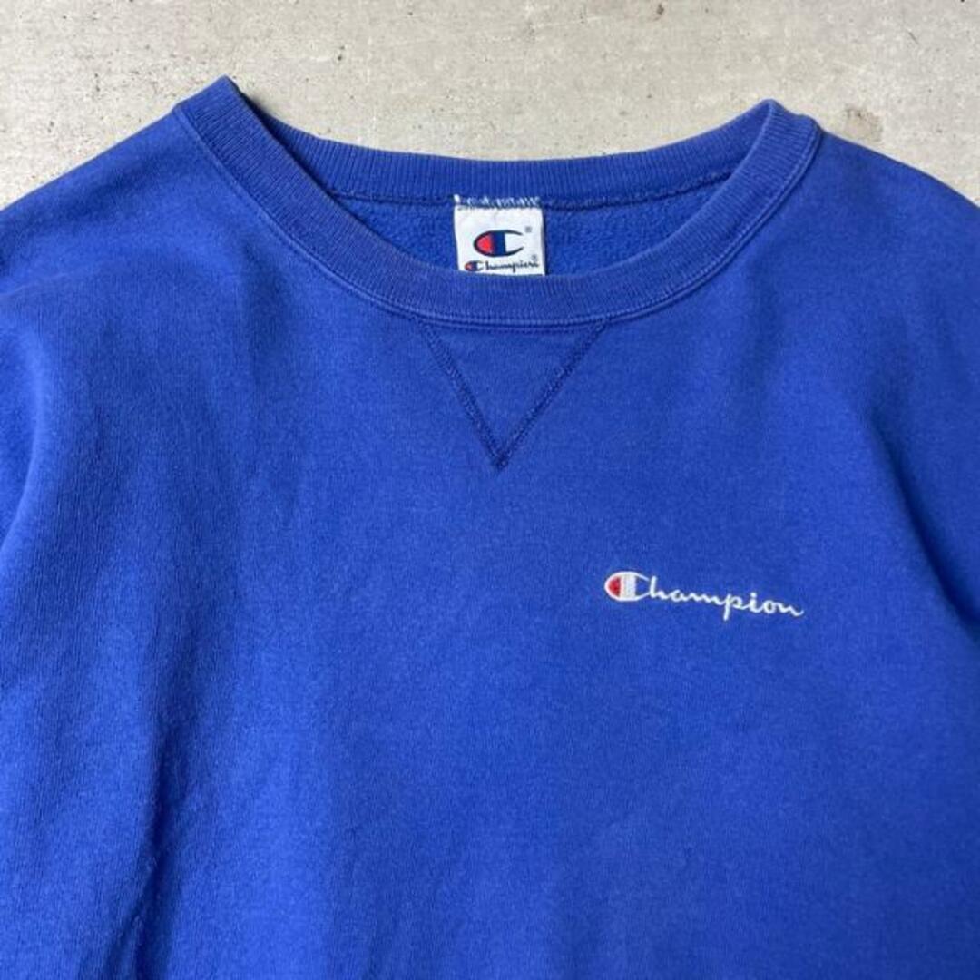 チャンピオン champion 90s 希少 USA 青タグ フリース ジップ - その他