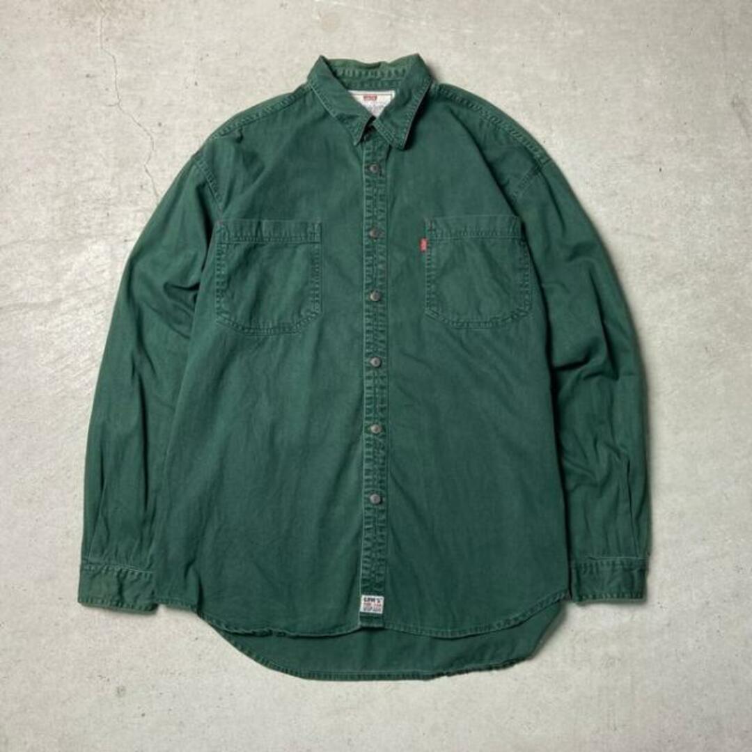 Levi's - 90年代 Levi's リーバイス RED TAB 長袖 カラーデニムシャツ