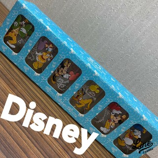 ディズニー(Disney)の未使用☆Disney ☆グラス6個セット(グラス/カップ)