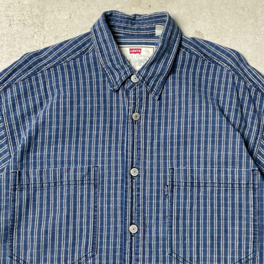 Levi's - 90年代 Levi's リーバイス 長袖 ストライプシャツ メンズM